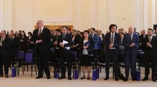 Uroczystość 25-lecia istnienia Pionu do Spraw Zwalczania Przestępczości Zorganizowanej.