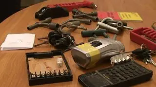 Urządzenie do przestawiania zwrotnic i inne przedmioty używane przez 14-latka