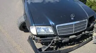 Uszkodzony samochód pana Stanisława