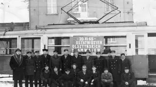 W 1965 r. tramwaje po raz ostatni kursowały w Olsztynie
