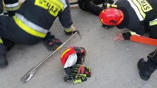 W akcje włączyli się strażacy 