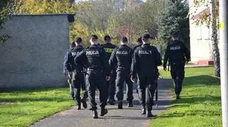 W akcję zaangażowano kilkudziesięciu policjantów