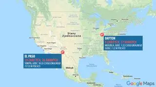 W ciągu 13 godzin doszło do USA do dwóch strzelanin