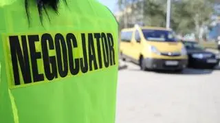 W ćwiczeniach wzięli udział policyjni negocjatorzy