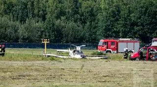W Jasionce rozbił się samolot zarejestrowany na Ukrainie