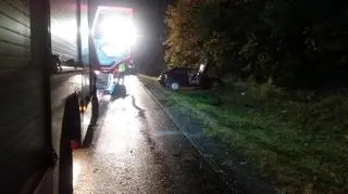 W jednym miejscu doszło do dwóch wypadków