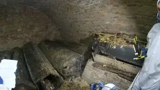 W katakumbach są pochowani zarówno duchowni, jak i osoby świeckie