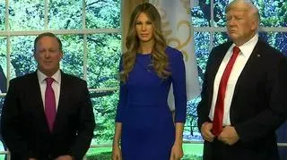 W Muzeum Figur Woskowych Madame Tussaud odsłonięto figurę Melanii Trump