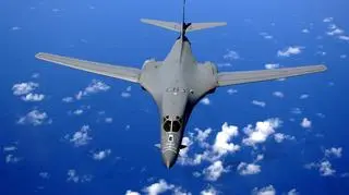 W nalotach okazjonalnie uczestniczyły ciężkie bombowce strategiczne B-1 (Fot. USAF)