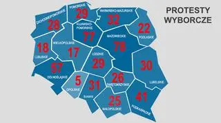 W niedzielę Polacy zagłosowali. Do tej pory wpłynęło do sądów ponad 500 protestów 