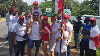 W obchodach uczestniczyły osoby różnych narodowości