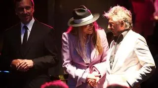 W otoczeniu reżysera pojawiła się też jego aktorka - Faye Dunaway (mat. organizatora)