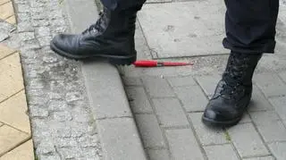 W plecaku sprawcy był także nóż