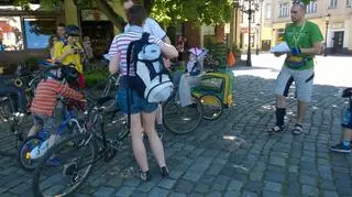 W rajdzie nie brakowało także tych najmłodszych 