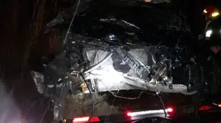 W samochodzie było 8 dzieci