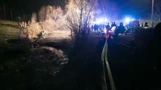 "W samochodzie podróżowało pięciu młodych ludzi"