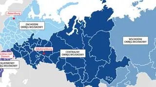 W stan gotowości bojowej zostały postawione wojska Południowego, Zachodniego i Centralnego Okręgów Wojskowych 