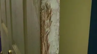 W takich warunkach nocowała pani Beata