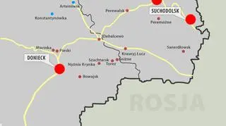 W tych trzech miastach znajdują się wielkie składy rosyjskiego uzbrojenia i amunicji. Zapewne to nie wszystko