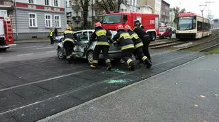 W wypadku ucierpiała jedna osoba 
