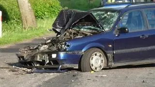 W wypadku ucierpiały trzy osoby 