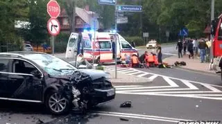 W wypadku zginął motocyklista