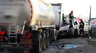 W związku z wypadkiem są utrudnienia w ruchu 
