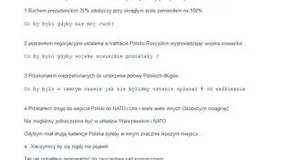 Wałęsa o swojej prezydenturze
