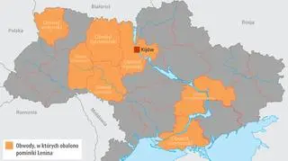 Walka z symbolami ZSRR na Ukrainie 