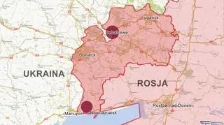 Walki wokół Debalcewa, gdzie Ukraińcy znaleźli się w okrążeniu i ofensywa ukraińskich wojsk w okolicach Mariupola