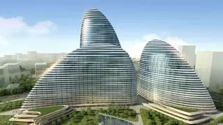 Wangjing Soho to kompleks biurowo-handlowy, który stanie pomiędzy centrum Pekinu a tamtejszym lotniskiem