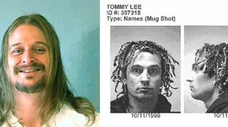 Wcześniej Anderson była żoną rockmanów Tommy'ego Lee (po prawej) i Kida Rocka, którzy kilkukrotnie mieli problemy z policją