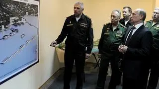 We wtorek w Noworosyjsku Władimir Putin zapoznał się z planami rozbudowy Floty Czarnomorskiej