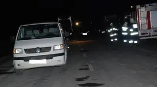 Według wstępnych ustaleń policji, 30-letni obywatel Ukrainy szedł drogą od przejścia granicznego w kierunku Przemyśla