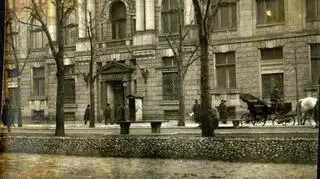 Wejście do Narodowego Banku Polskiego - 1925 rok 