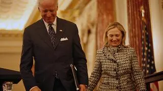 Wiceprezydent Joe Biden i ówczesna sekretarz stanu Hillary Clinton (zdjęcie z 2012 roku)