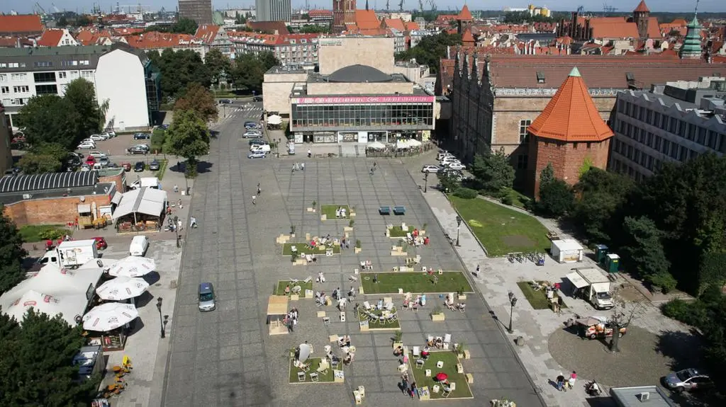 Widok na Targ Węglowy 