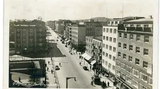 Widok na ulicę Świętojańską w 1938 roku