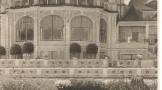 Widok na Zakład Kąpieli Leczniczyc (1920)