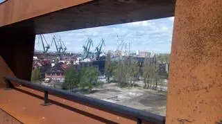 Widok z dachu ECS