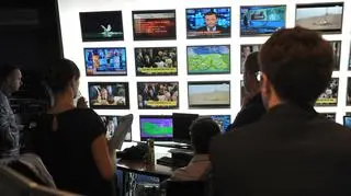 Wieczór wyborczy w TVN24 w 2010 roku