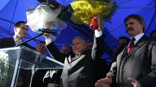 Wielka przyszłość jest w nas - przekonywał w Łapach premier.