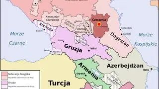 Wieś Gurbuki w Dagestanie