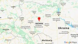 Wieś Kuz'myn jest położona w obwodzie chmielnickim na zachodniej Ukrainie 