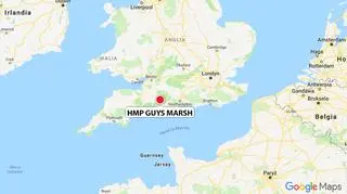 Więzienie Guys Marsh w hrabstwie Dorset (Anglia)