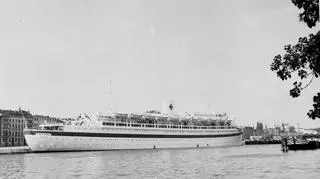 Wilhelm Gustloff w Szczecinie jako okręt szpitalny, 1939 rok