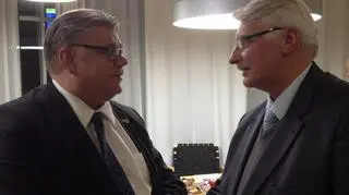 Witold Waszczykowski z szefem dyplomacji Finlandii Timo Soinim