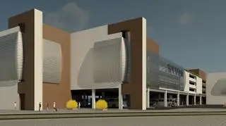 Wizualizacja centrum przesiadkowego w Bytomiu