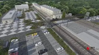 Wizualizacja dworca Sosnowiec Maczki 