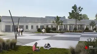 Wizualizacja dworca Sosnowiec Maczki 